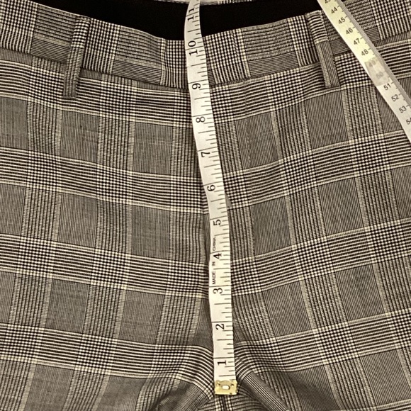 J. Crew Bowery Houndstooth Plaid Four Season Wool Dress Pant, Size 32 x 32 - Picture 11 of 16